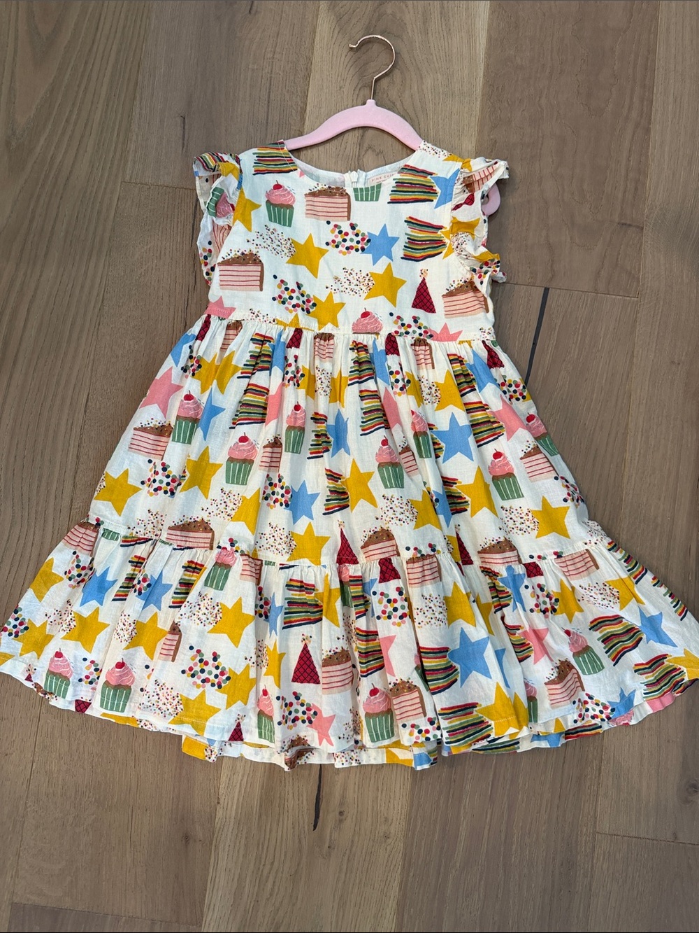 Pink Chicken Birthday Dress 🎂